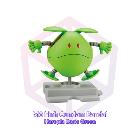 Mô hình Gundam Bandai Haropla Basic Green [GDB]