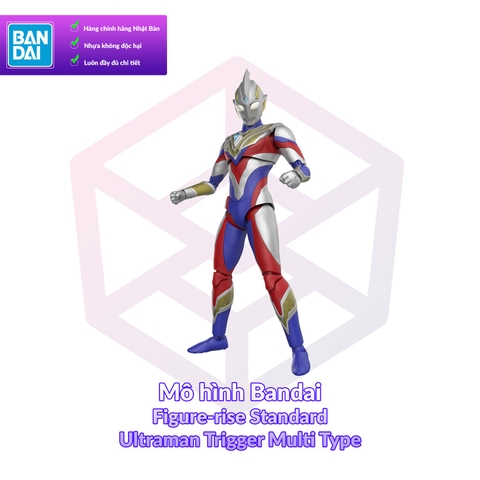 Mô hình Bandai Figure-rise Standard Ultraman Trigger Multi Type [GDB] [FRS]