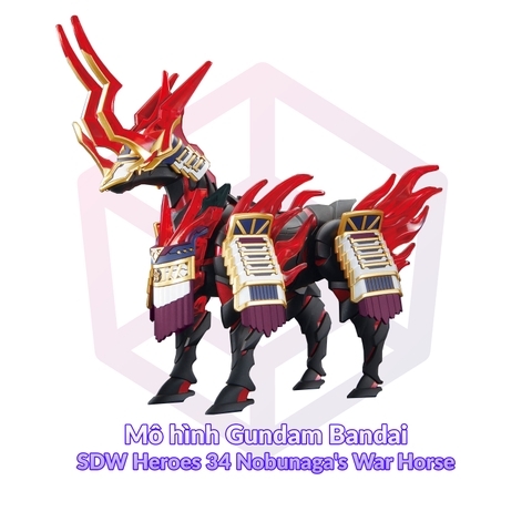 Mô hình Gundam Bandai SDW Heroes 34 Nobunaga's War Horse [GDB] [BSD]