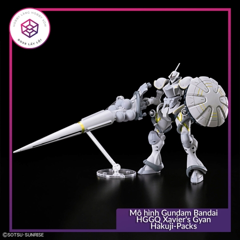 Mô hình Gundam Bandai HGGQ Xavier's Gyan Hakuji-Packs 1/144 [GDB] [BHG]