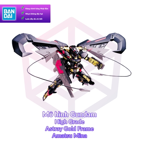 Mô Hình Gundam Bandai HG 059 Astray Gold Frame Amatsu Mina 1/144 SEED Astray [GDB] [BHG]