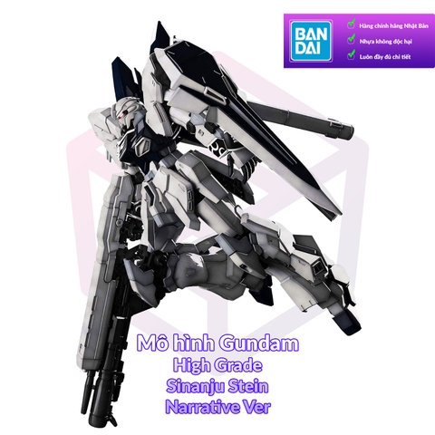 Mô Hình Gundam Bandai HG 217 Sinanju Stein (Narrative Ver.) 1/144 Narrative [GDB] [BHG]