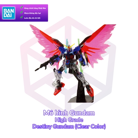 Mô Hình Gundam P-Bandai HG Destiny Gundam (Clear Color) 1/144 CE Gundam SEED Destiny [GDB] [BHG]