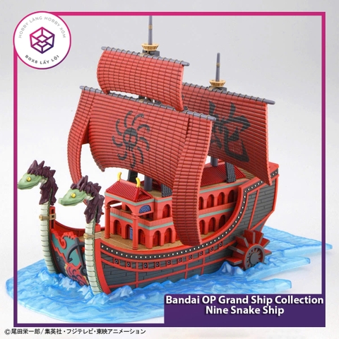 Mô hình Bandai OP Grand Ship Collection Nine Snake Ship [GBD] [MKB]