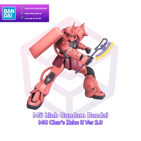 Mô hình Gundam Bandai MG Char's Zaku II Ver 2.0 1/100 [GDB] [BMG]