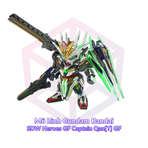 Mô hình Gundam Bandai SDW Heroes GF Captain Qan[T] GF [GDB] [BSD]