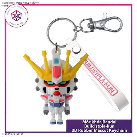 Móc khóa Bandai Build stpla-kun 3D Rubber Mascot Keychain [TAM]