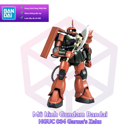 Mô hình Gundam Bandai HGUC 034 Garma's Zaku 1/144 MS Gundam [GDB] [BHG]