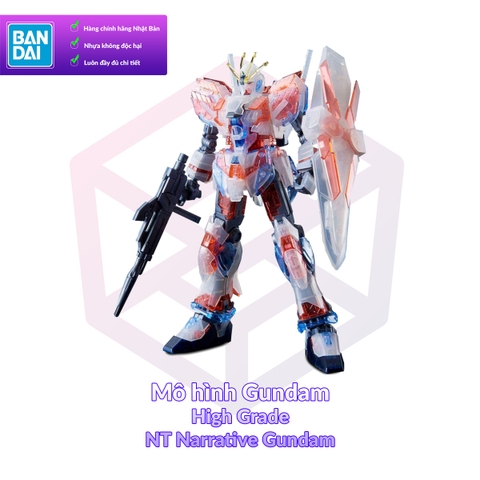 Mô hình Gundam P-Bandai HG Narrative Gundam C-Packs [Clear Color] 1/144 UC Gundam NT Narrative [GDB] [BHG]