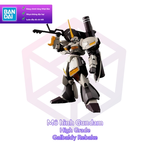 Mô Hình Gundam Bandai HG 010 Galbaldy Rebake 1/144 Build Divers [GDB] [BHG]