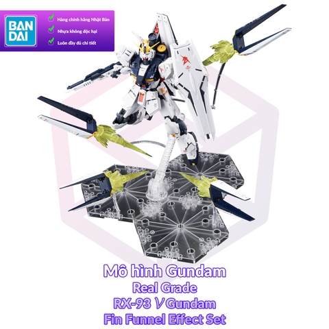 Mô Hình Gundam Bandai RG Nu Gundam Fin Funnel Effect Set 1/144 UC Char’s Counterattack [GDB] [BRG]