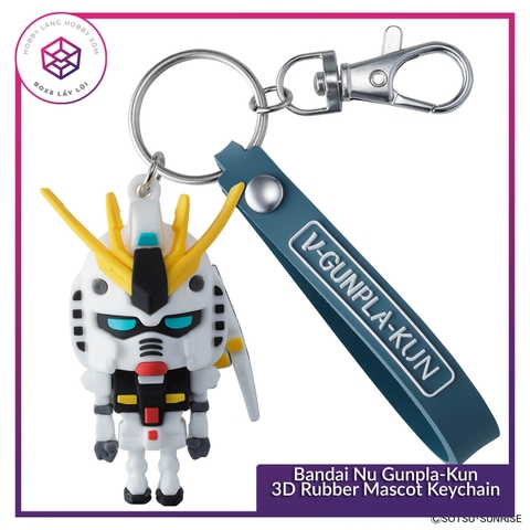 Móc khoá Bandai Nu Gunpla-Kun 3D Rubber Mascot Keychain [TAM]