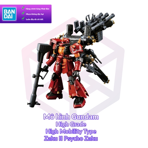 Mô Hình Gundam Bandai HG Zaku II High Mobility Type Psycho Zaku 1/144 Thunderbolt [GDB] [BHG]