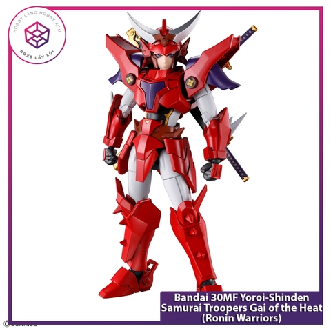 Mô hình Bandai 30MF Yoroi-Shinden Samurai Troopers Gai of the Heat (Ronin Warriors) [GDB] [30MF]