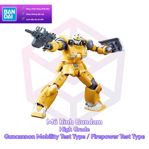 Mô Hình Gundam Bandai HG 014 Guncannon Mobility Test Type / Firepower Test Type 1/144 GTO [GDB] [BHG]