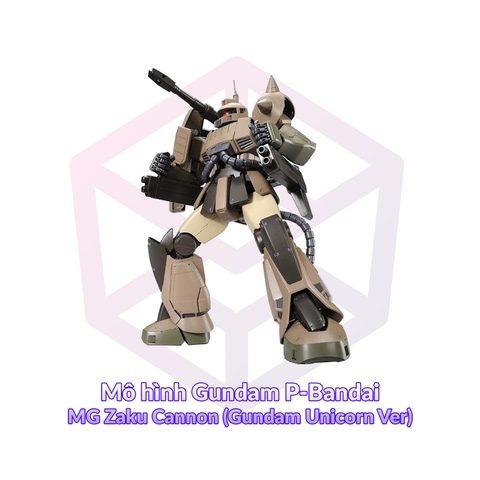 Mô hình Gundam P-Bandai MG Zaku Cannon (Gundam Unicorn Ver) 1/100 [GDB] [BMG]