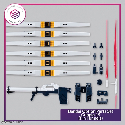Mô hình phụ kiện Bandai Option Parts Set Gunpla 19 (Fin Funnels) 1/144 [GDB] 
