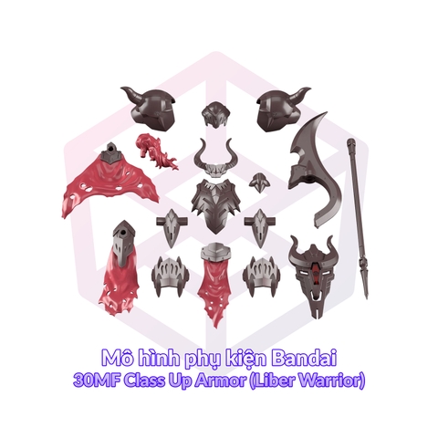 Mô hình phụ kiện Bandai 30MF Class Up Armor (Liber Warrior) [GDB] [30MF]