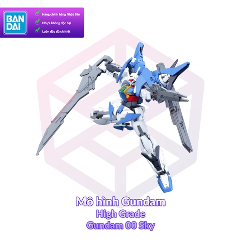 Mô Hình Gundam Bandai HG 014 Gundam 00 Sky 1/144 Build Divers [GDB]