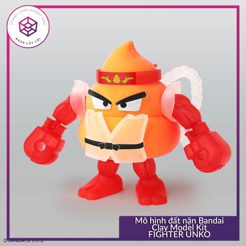 Mô hình đất nặn Bandai Clay Model Kit FIGHTER UNKO - Unkosul Days [GDB] [MKB]