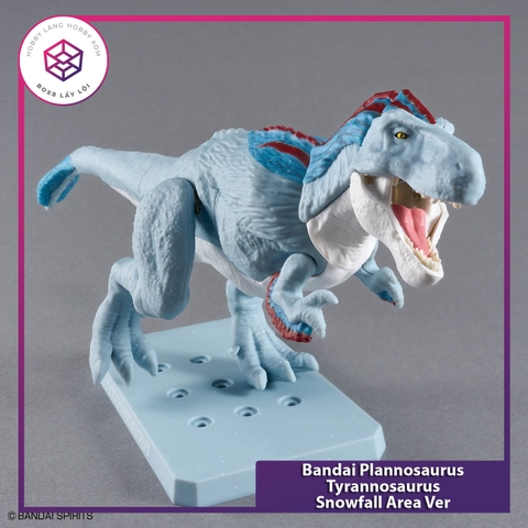 Mô hình Bandai Plannosaurus Tyrannosaurus Snowfall Area Ver. - Khủng long [GDB] [MKB]