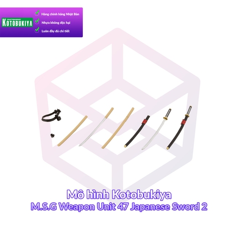 Mô hình Kotobukiya M.S.G Weapon Unit 47 Japanese Sword 2 [MSG] [KTB]