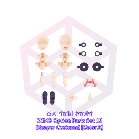 Mô hình Bandai 30MS Option Parts Set 12 (Reaper Costume) [Color A] 1/144 [GDB] [30MS]