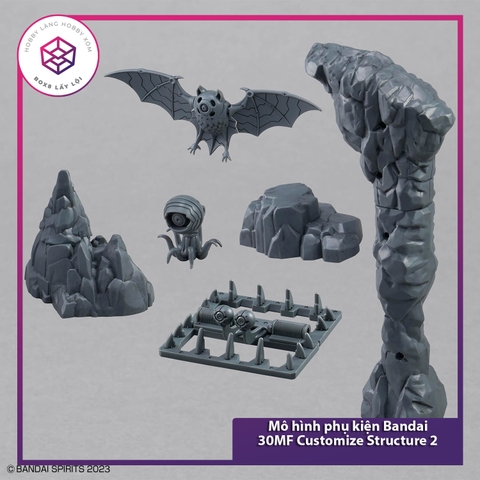 Mô hình phụ kiện Bandai 30MF Customize Structure 2 [GDB] [30MF]