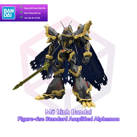 Mô hình Bandai Figure-rise Standard Amplified Alphamon [GDB] [FRS]