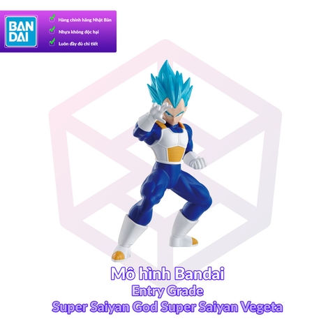 Mô hình Bandai Entry Grade Super Saiyan God Super Saiyan Vegeta [MKB]