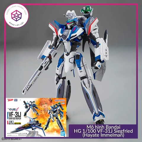 Mô hình Bandai HG 1/100 VF-31J Siegfried (Hayate Immelman) [GDB] [MKB]