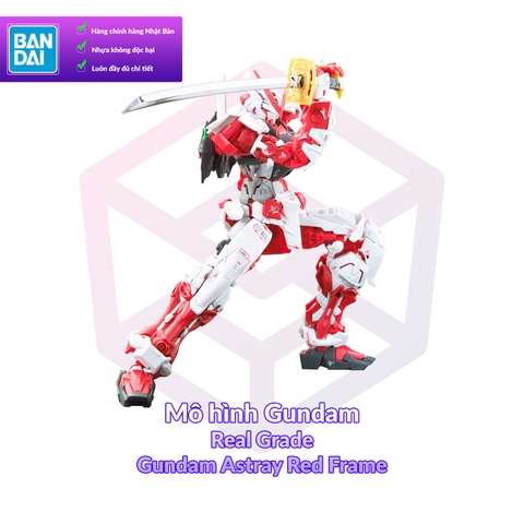 Mô Hình Gundam Bandai RG 19 Gundam Astray Red Frame 1/144 SEED Astray [GDB] [BRG]