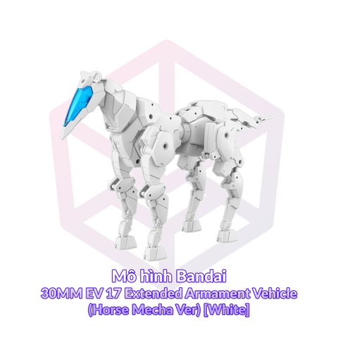 Mô hình Bandai 30MM EV 17 Extended Armament Vehicle (Horse Mecha Ver) [White] 1/144 [GDB] [30MM]