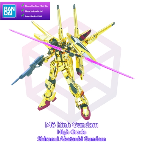 Mô Hình Gundam Bandai HG 38 Shiranui Akatsuki Gundam 1/144 Gundam SEED Destiny [GDB] [BHG]