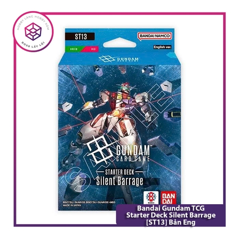 Thẻ bài Bandai Gundam TCG Starter Deck Silent Barrage [ST13] Bản Eng [TCG]
