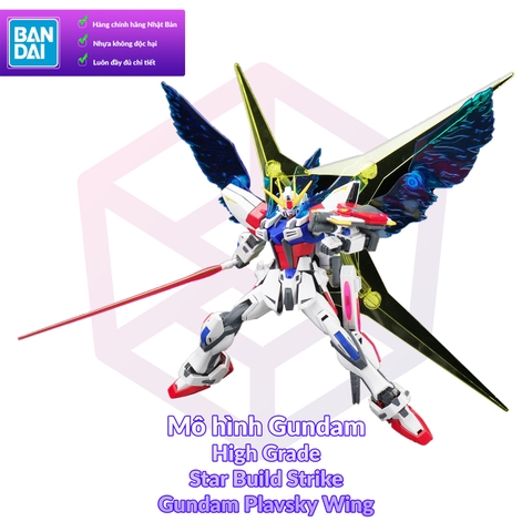 Mô hình Gundam Bandai HG 009 Star Build Strike Gundam Plavsky Wing 1/144 Build Fighters [GDB] [BHG]