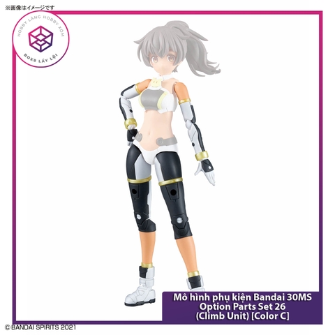 Mô hình phụ kiện Bandai 30MS Option Parts Set 26 (Climb Unit) [Color C] [GDB] [30MS]