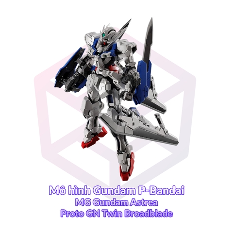 Mô hình Gundam P-Bandai MG Gundam Astrea + Proto GN Twin Broadblade 1/100 [GDB] [BMG]