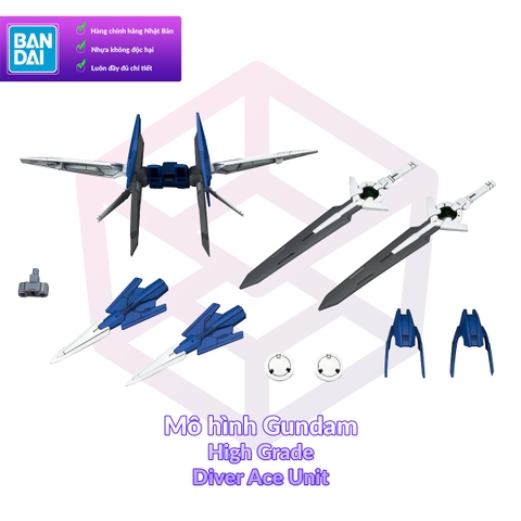 Mô Hình phụ kiện Gundam Bandai HG 036 Diver Ace Unit 1/144 Build Divers [GDB] [BHG]