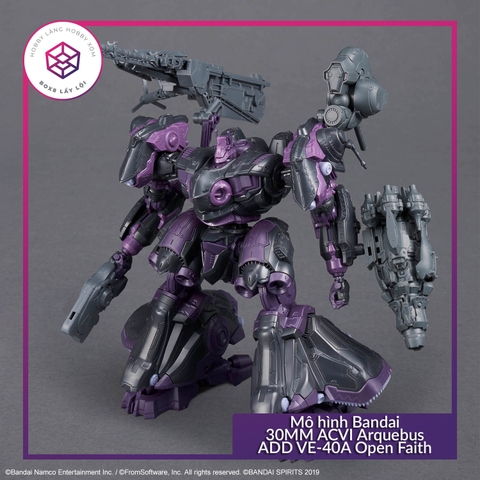 Mô hình Bandai 30MM ACVI Arquebus ADD VE-40A Open Faith [GDB] [30MM]