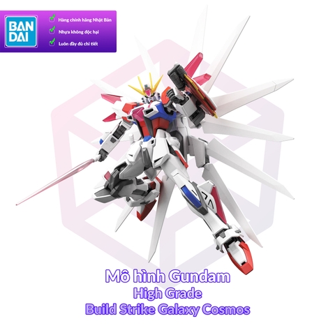 Mô Hình Gundam Bandai HG 066 Build Strike Galaxy Cosmos 1/144 Build Fighters [GDB] [BHG]