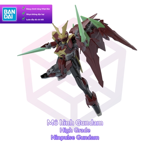 Mô hình Gundam Bandai HG 057 Ninpulse Gundam 1/144 Build Fighters [GDB] [BHG]