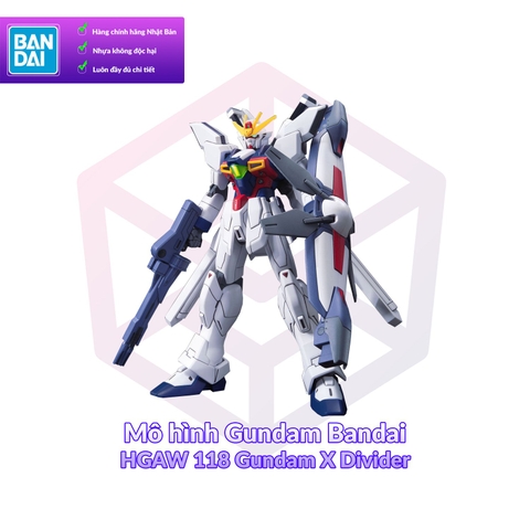 Mô hình Gundam Bandai HGAW 118 Gundam X Divider 1/144 MS Gundam X [GDB] [BHG]