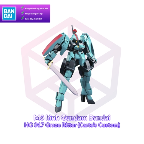 Mô hình Gundam Bandai HG 017 Graze Ritter (Carta's Custom) 1/144 Iron Blooded Orphans [GDB] [BHG]