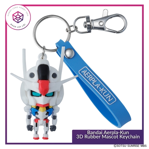 Móc khoá Bandai Aerpla-Kun 3D Rubber Mascot Keychain [TAM]