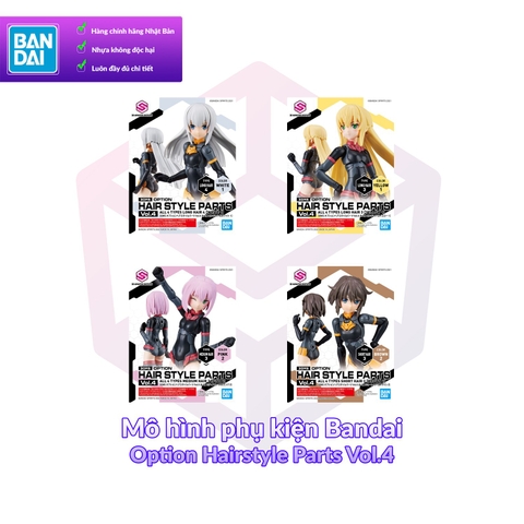 Mô hình phụ kiện Bandai Option Hairstyle Parts Vol.4 1/144 [30MS]