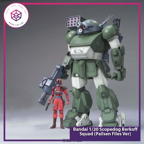 Mô hình Bandai 1/20 Scopedog Berkoff Squad (Pailsen Files Ver) - Armored Trooper Votoms [GDB] [MKB]