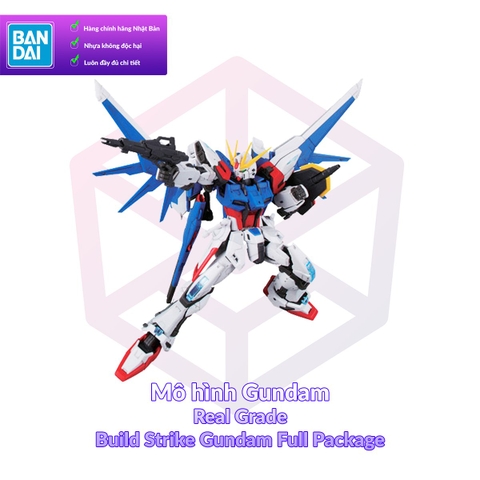 Mô Hình Gundam Bandai RG 23 Build Strike Gundam Full Package 1/144 Build Fighters [GDB] [BRG]