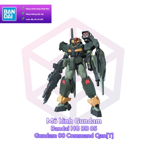 Mô hình Gundam Bandai HG BB 05 Gundam 00 Command Qan[T] 1/144 Gundam Breaker Battlogue [GDB] [BHG]