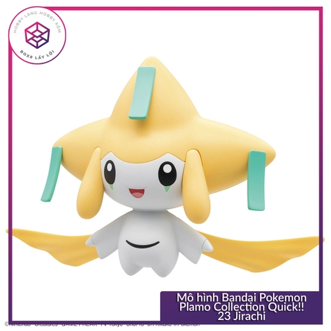 Mô hình Bandai Pokemon Plamo Collection Quick!! 23 Jirachi [GDB] [MKB]